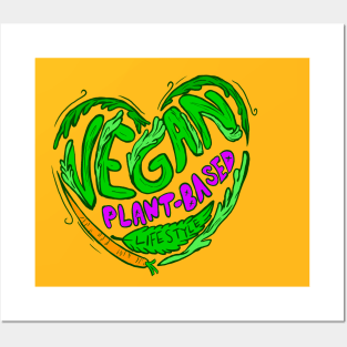 Vegan Lifestyle Posters and Art